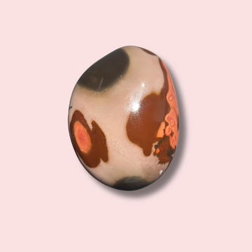 Moody Polychrome Jasper Palm Stone - Made in Mother Nature