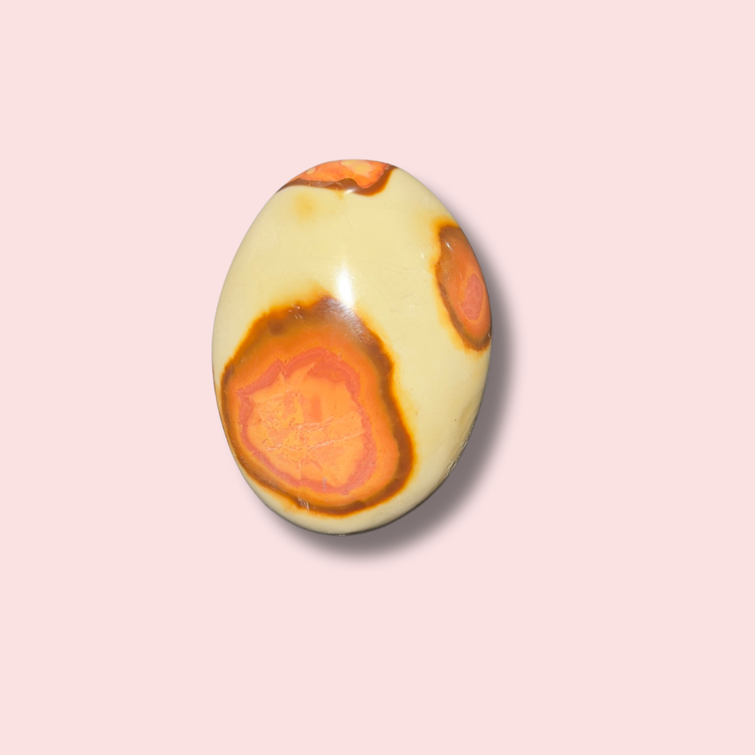 Pretty Polychrome Jasper Palm Stone - Made in Mother Nature