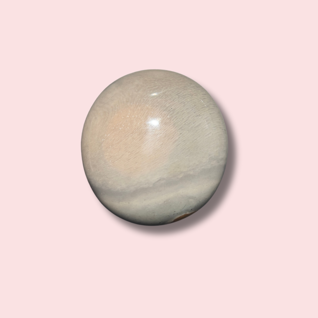 Soothing Polychrome Jasper Palm Stone - Made in Mother Nature