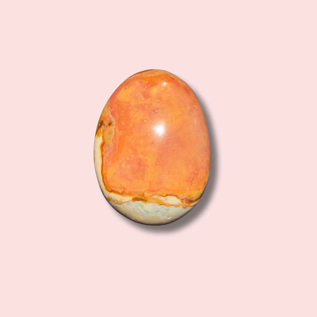Gorgeous Polychrome Jasper Palm Stone - Made in Mother Nature