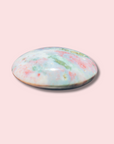 Pastel Pink & Blue "Sherbet" Sea Jasper Palm Stone - Made in Mother Nature