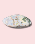 Baby Blue & Pink Sea Jasper Palm Stone - Made in Mother Nature