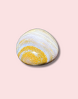 Gorgeous Orby Blue Sea Jasper Palm Stone