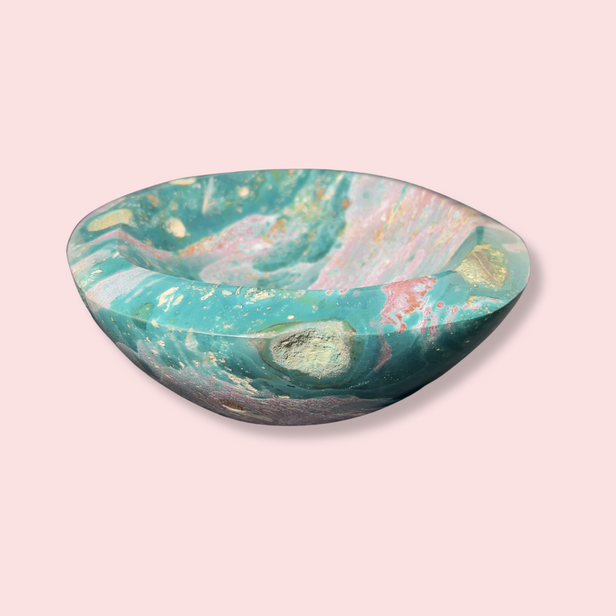 Sea Jasper Bowl - Made in Mother Nature