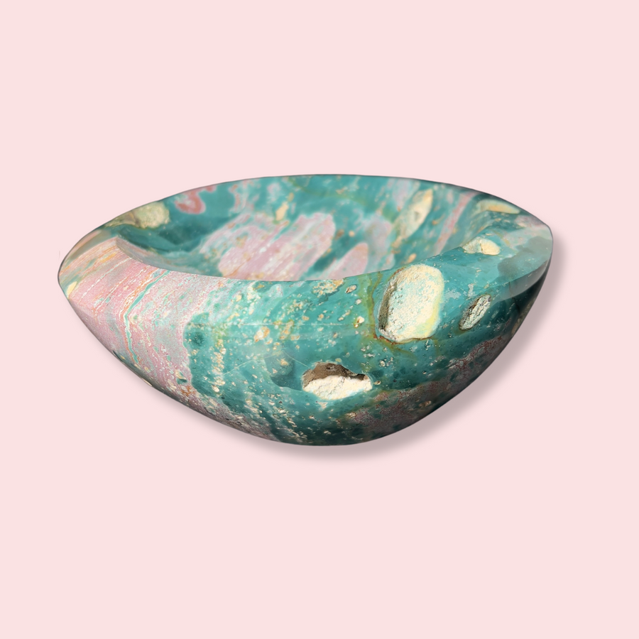 Sea Jasper Bowl - Made in Mother Nature