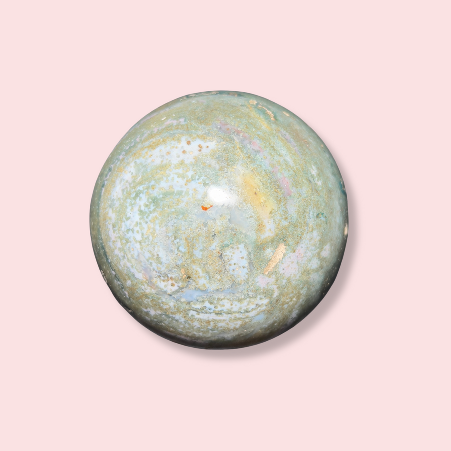 Sea Jasper Sphere - Made in Mother Nature