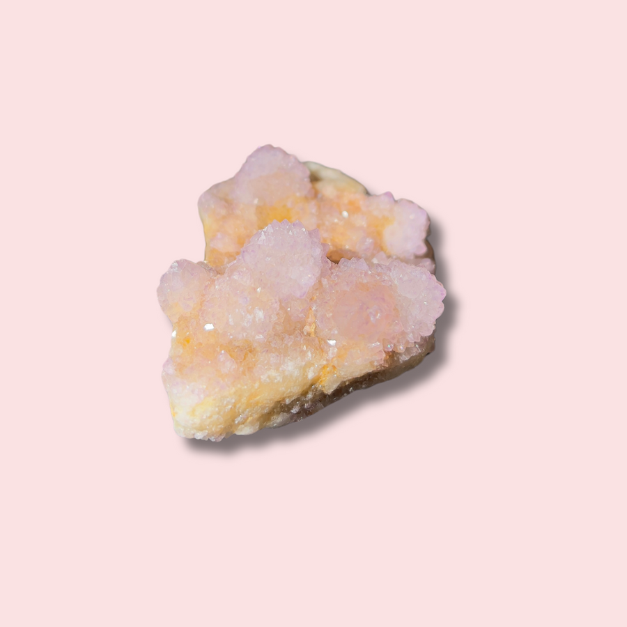 Pretty Lilac Spirit Quartz Cluster - Made in Mother Nature