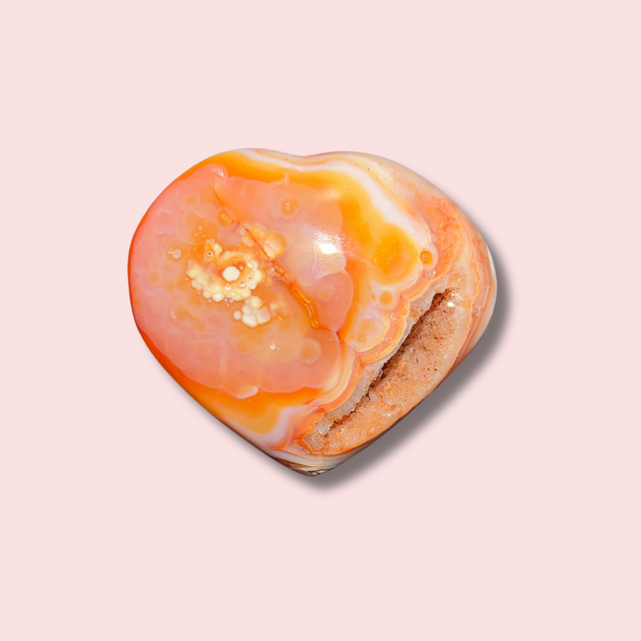 Carnelian Heart - Made in Mother Nature