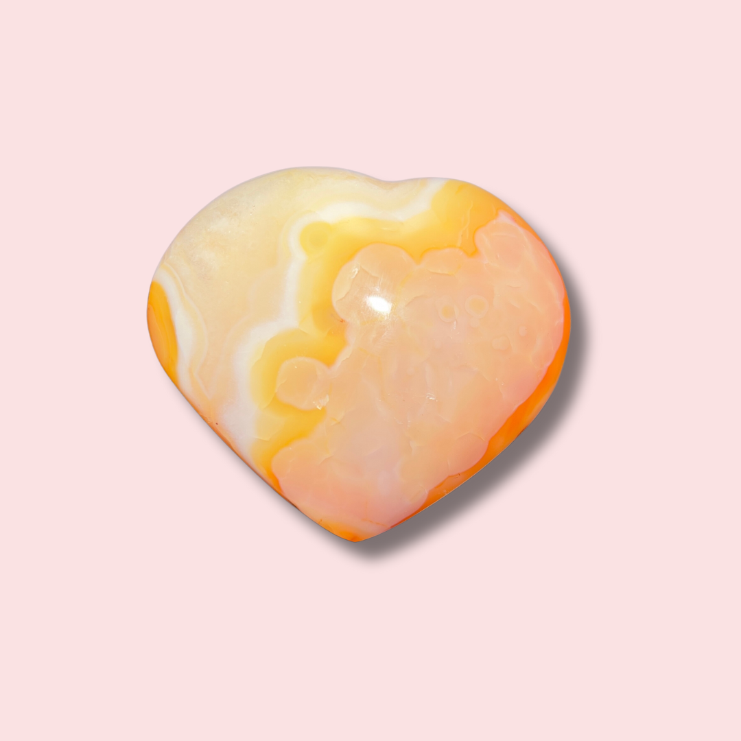 Carnelian Heart - Made in Mother Nature