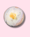 Soothing Pink Amethyst x Flower Agate Sphere - Made in Mother Nature