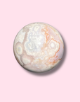 Stunning Pastel Pink Amethyst x Flower Agate Sphere - Made in Mother Nature