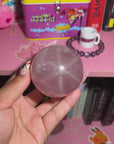 Lavender Star Rose Quartz Sphere