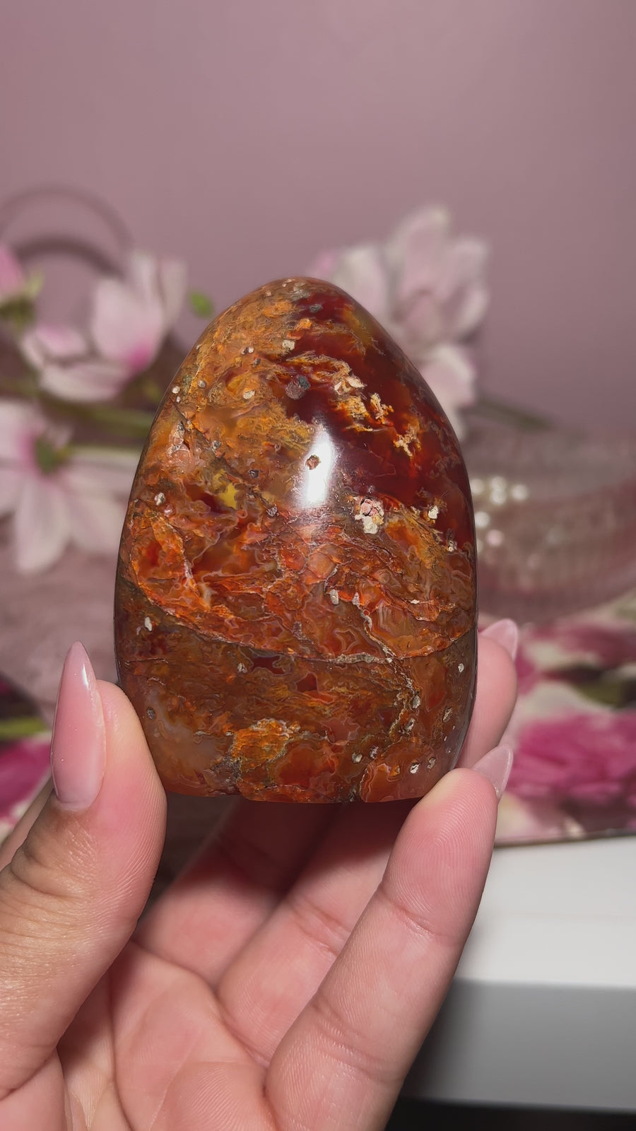 Moody Carnelian Freeform